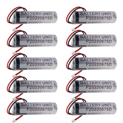 10pcs R88A-BAT01G Battery 3.6V 2000mAh for Omron PLC Backup Battery ER6V - Image 1 of 3