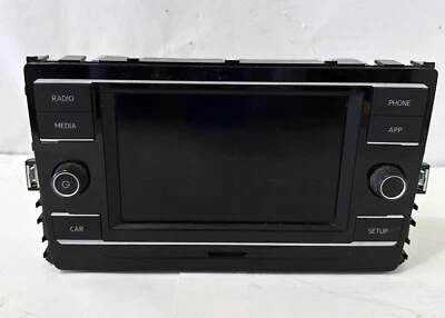 Volkswagen Tiguan 2018-2020 Radio Media Reproductor de CD Pantalla Receptor ID 5G6035868 Foto 1 de 4