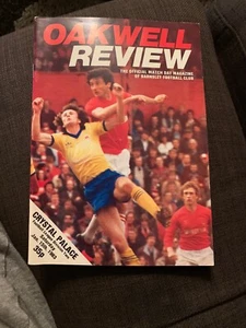1983 Barnsley V Crystal Palace Football/Soccer Programme - Picture 1 of 2