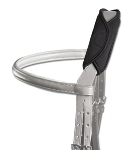 Protector de corona de gel Waldhausen para bridas inglesas u occidentales, negro - Imagen 1 de 1