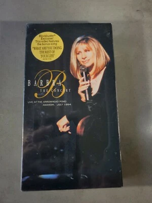 Barbra The Concert (VHS, 1994),  Blockbuster Exclusive Bonus,  Streisand Foto 1 de 3