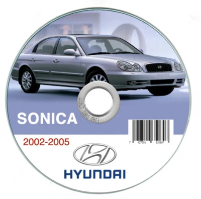 Hyundai Sonica (2002-2005) Manual De Taller En Cd - Imagen 1 de 4