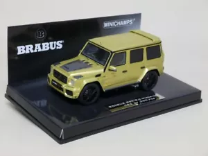 MERCEDES-BENZ G-CLASS G63 6.0 BiTURBO BRABUS WiDESTAR MiNiCHAMPS 1/43 (NO SPARK) - Foto 1 di 4