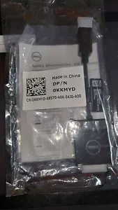 {Dell} DisplayPort-to-DVI-Single-Link Adapter Cable {0KKMYD} - Picture 1 of 3
