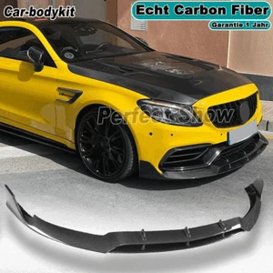 Alerón delantero de carbono para Mercedes C205 A205 C63 AMG Coupe 15-18 - Imagen 1 de 13