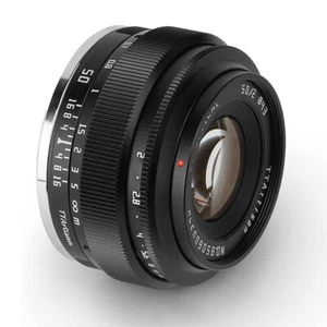 TTArtisan 50mm F2.0 Manual Full Frame Lens for Nikon Z Fujifilm X Sony E Leica - Picture 1 of 6