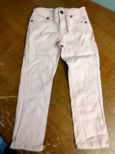 REAL LOVE GIRLS SIZE 5 LIGHT CORAL JEANS - Picture 1 of 5