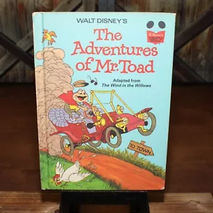Adventures of Mr. Toad Walt Disneys wunderbare Welt des Lesens 1981 Hardcover - Bild 1 von 15