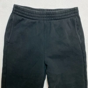 Carhartt Jogger Boy's L (14-16) Black Big Logo Fleece Sweatpants - Picture 1 of 7