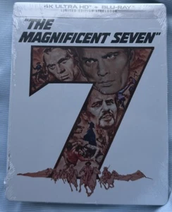 Die glorreichen Sieben (1960) 4K + Blu-ray. Steelbook. Shout Studios. Nagelneu!! - Bild 1 von 2