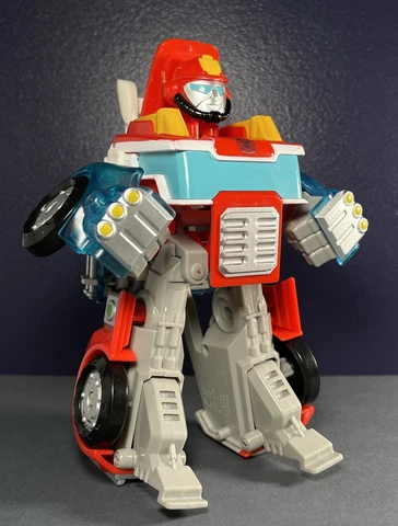 Transformers Rescue Bots • Heat Wave • Fire Truck Action Figure • Hasbro Tomy Cover