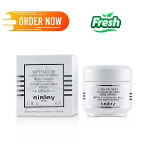 Crema nutritiva de terciopelo Sisley con flor de azafrán 50 ml/1,6 fl oz NUEVA en caja al por menor - Imagen 1 de 6