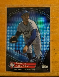 2011 Topps Prime 9 Player of the Week Refractors #PNR9 Sandy Koufax Dodgers - Picture 1 of 1
