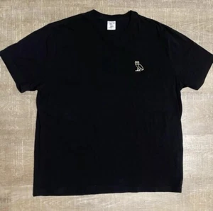 Drake OVO Owl Logo Black T Shirt October's Very Own Men’s XL - Picture 1 of 7