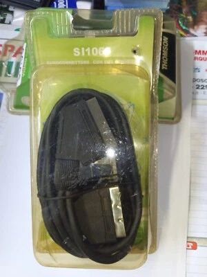 Cavo da 1,5mts SCART maschio | prolunga presa tv audio video registratore vhs - Immagine 1 di 2