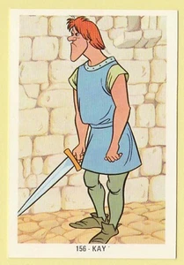 1970s Spain Spanish Walt Disney Trade Card #156 Sir Kay - The Sword In The Stone - Picture 1 of 1