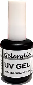 Gelcrylic Gel - Brush On UV Gel for Gel Powder System 1/2 oz (15ml) Sheba Nails - Picture 1 of 1