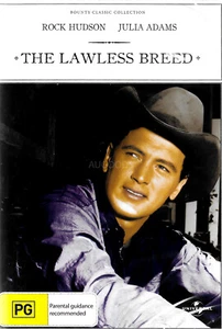 The Lawless Breed (1953) : Rock Hudson - Rare DVD Aus Stock New Region 4 - Picture 1 of 2