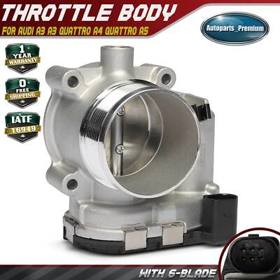 Cuerpo del acelerador para Audi A3 A3 Quattro A4 Quattro A5 TT Quattro VW Porsche L4 2,0 L Foto 1 de 4