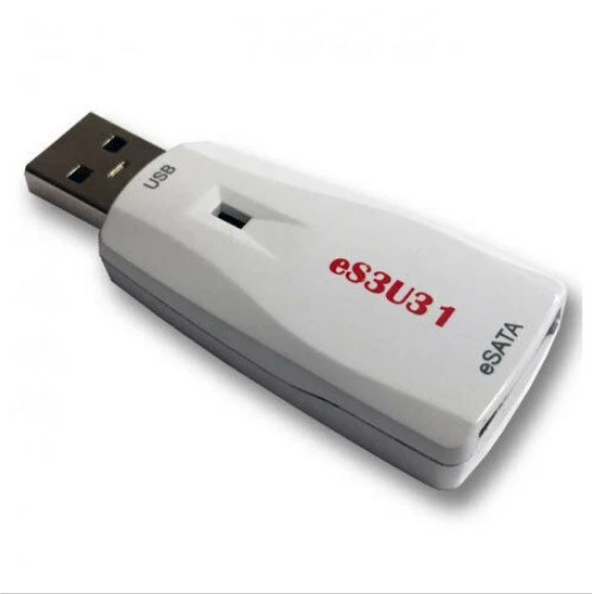 USB3.1/3.0 To ESATA (6Gb) Adapter,JMicron Chipset Port Multiplier, eS3U31 - Image 1 of 3