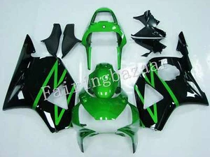 Fit for 2002 2003 CBR954RR Candy Green Black ABS Injection Bodywork Fairing Kit - Picture 1 of 6