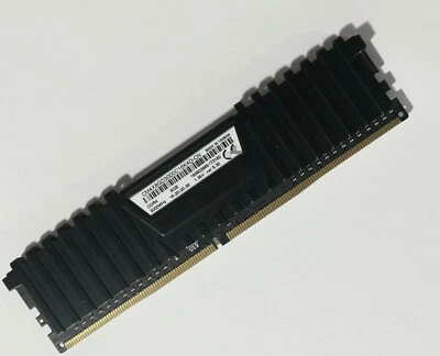 Corsair 8GB DDR4 3000 Desktop DIMM RAM VENGEANCE LPX XMP PC4-24000 288pin - Image 1 of 4