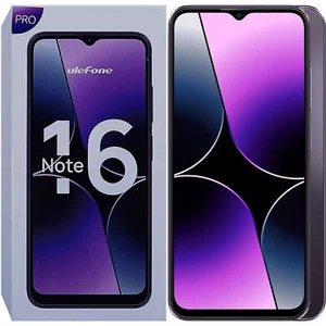 Ulefone Note 16 Pro 4G Midnight Violet 128GB + 4GB Dual-SIM Unlocked SIMFree NEW - Afbeelding 1 van 4