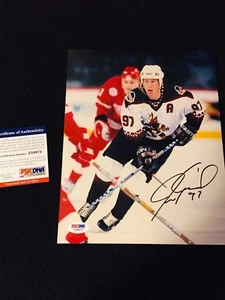 Jeremy Roenick Signed Autograph 8x10 Photo - NHL Hockey Phoenix Coyotes PSA DNA - Picture 1 of 3