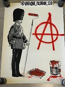 Mr Brainwash Anarchy Soldier London 2012 Queens Guard Hand Finished Print 24/250