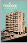 The Terrace Motel Atlantic City New Jersey Nj Ice Skating Vintage Postcard A11