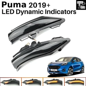 LED Sequential Dynamic Indicators For Ford Puma 2019+ Mirror Turn Signal - Picture 1 of 7