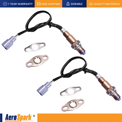 2件装上游和下游氧气O2传感器适用于1995-1997年丰田塔科马l4 2.7L — 第 1/4 张图片