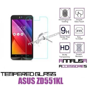 Tempered Glass Asus Zenfone Selfie ZD551KL Screen Protector Film Display - Picture 1 of 1