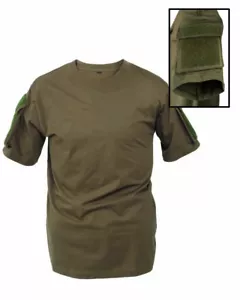 Tactical T-Shirt oliv, SWAT, Army, Outdoor, Paintball -NEU- - Bild 1 von 1