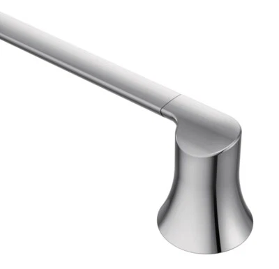 Moen YB0224CH Doux настенное крепление одиночный полотенцесушитель бар, 24» хром * читать потертости * - Изображение 1 из 4