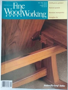 Fine Wood Working Magazine June 1992 - Double Blade Tenoning - Picture 1 of 2