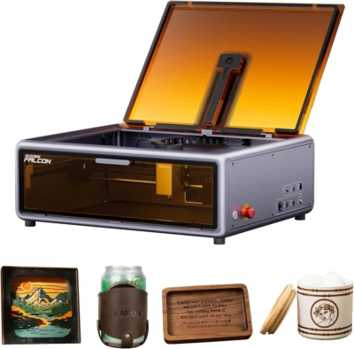 Creality Falcon A1 10W New Enclosed Laser Engraver And Cutter Bundles - Image 1 of 4