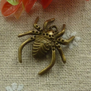 Free Ship 70 pcs Antiguos charms de araña de bronce 29x26mm L-1290 - Imagen 1 de 4