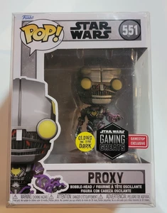 Star Wars Proxy Pop! Vinyl Figure #551 Funko Glows Dark Gamestop - Picture 1 of 1