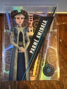 PADME AMIDALA 2016 Topps Star Wars HIgh Tek Form 1 Pattern 2 Card #SW-41 Queen - Picture 1 of 6