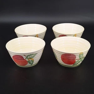 Lote de 4 cuencos de sopa de manzana pera artes culinarias colección de estudio juego de platos de frutas - Imagen 1 de 11