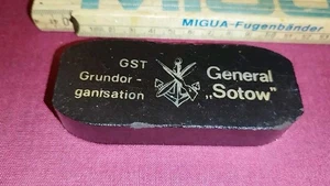 RDA/RDA BRIQUETA LIGNITO GST organización básica general Sotow 10x4 cm - Imagen 1 de 3