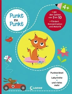 Punkt zu Punkt - Mit den Zahlen von 1 bis 10 | Loewe Lernen und Rätseln (u. a.) - Bild 1 von 1