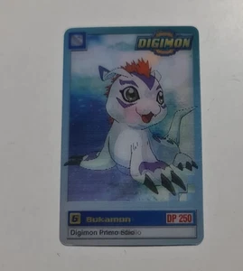 DIGIMON CARD DP200 Nr. 6 / 13 Bukamon / Gomamon - 1999 BANDAI - Bild 1 von 3