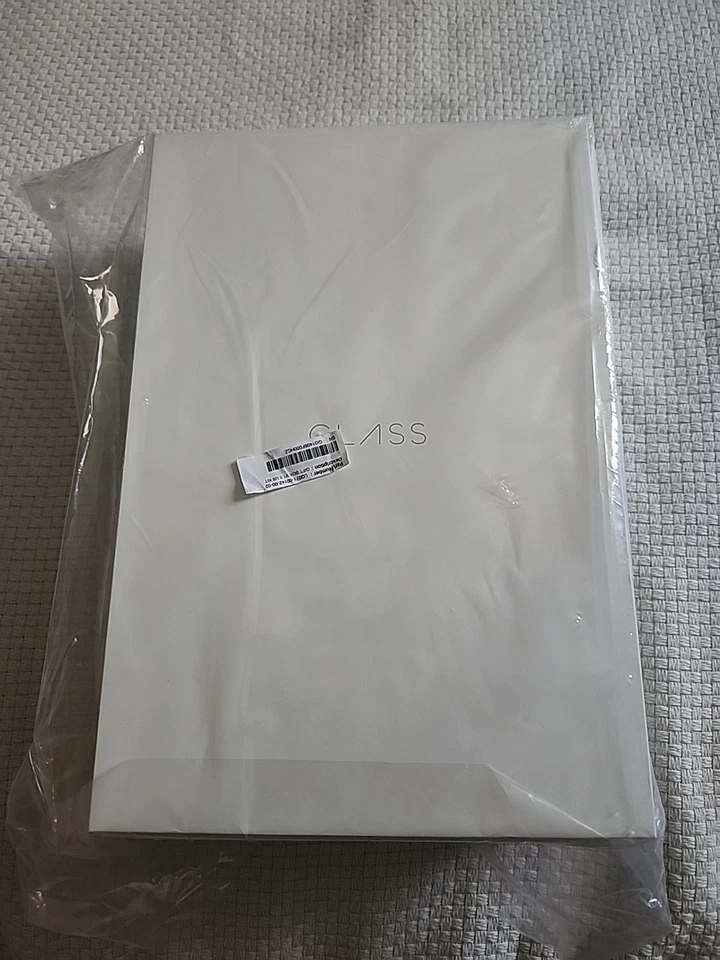 RARO GOOGLE GLASS Explorer Edition V1.5 XE-C KIT COMPLETO Caja de Regalo - Esquisto Foto 1 de 4