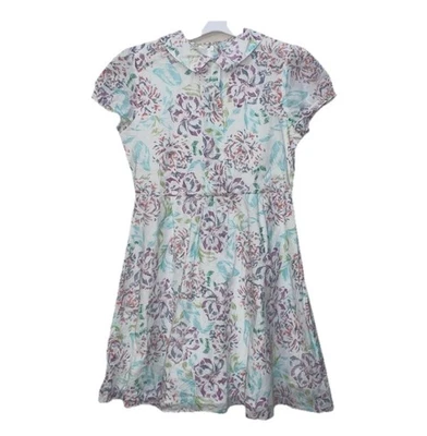 Vestido vintage floral de algodón talla 12 French Connection para niñas  Foto 1 de 4