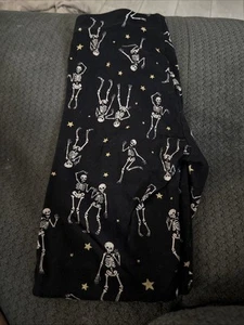 Girls Skeleton Leggings - Picture 1 of 6