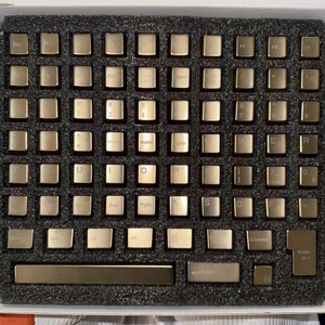 Awekeys Kupfer/Matt Gold Eagle Metall Keycaps No Legends - Bild 1 von 6