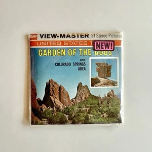 SEALED Garden Of The Gods & Colorado Springs 3D View-Master 3 Reel Packet - Picture 1 of 2