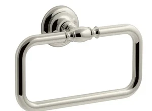 Kohler Artifacts K-72571-BN 8" Portasciugamani Anello Bagno Nichel Spazzolato NUOVO - Foto 1 di 4